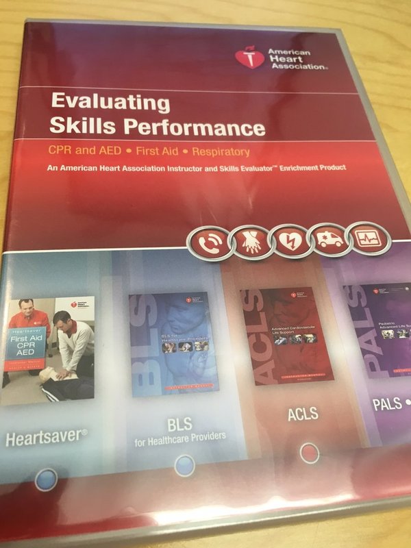 AHA Evaluating Skills Performance DVD
